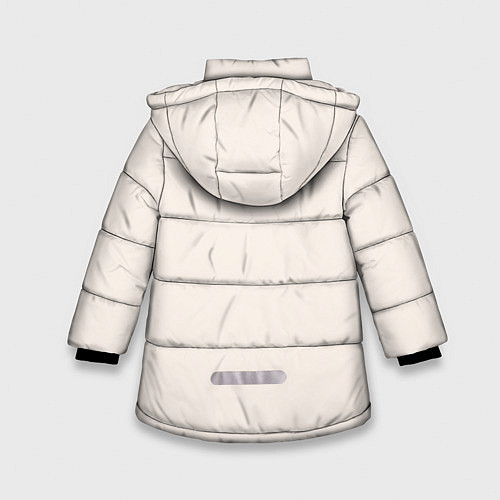 Зимняя куртка для девочки Fight Club: Friends / 3D-Черный – фото 2