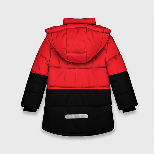 Зимняя куртка для девочки Ali Boxing / 3D-Черный – фото 2