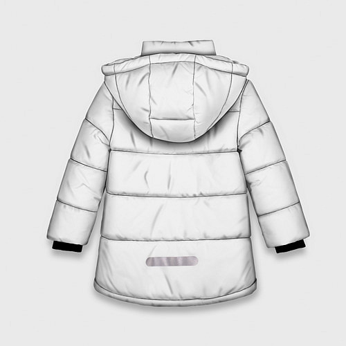 Зимняя куртка для девочки Молодая Земфира / 3D-Черный – фото 2