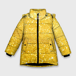 Зимняя куртка для девочки Золото