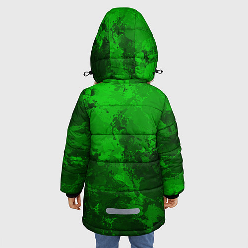 Зимняя куртка для девочки Бразилия / 3D-Красный – фото 4