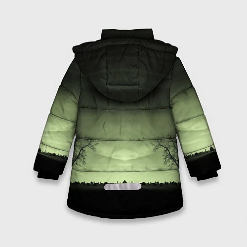 Зимняя куртка для девочки Bestselling Author / 3D-Черный – фото 2