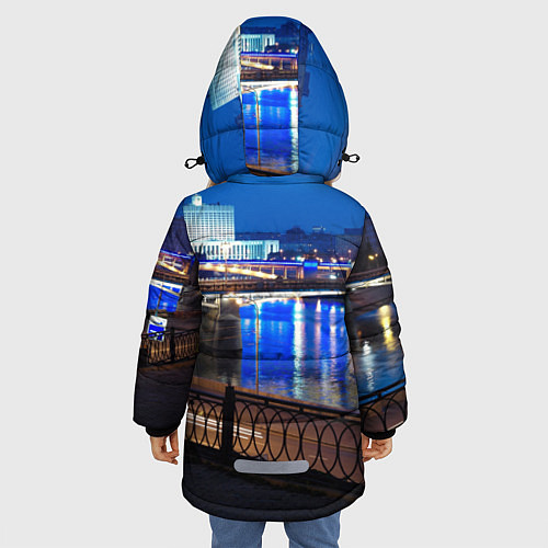 Зимняя куртка для девочки Москва / 3D-Красный – фото 4
