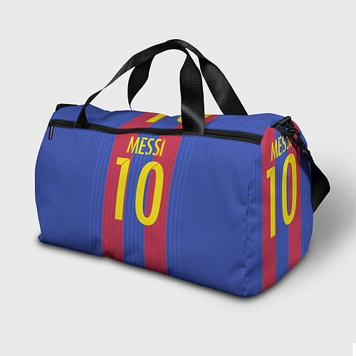 Спортивная сумка FCB Messi: Qatar Airways / 3D-принт – фото 2