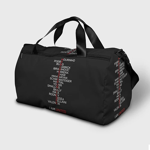 Спортивная сумка Manchester United team / 3D-принт – фото 2