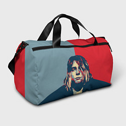 Сумки спортивные Kurt Cobain, цвет: 3D-принт