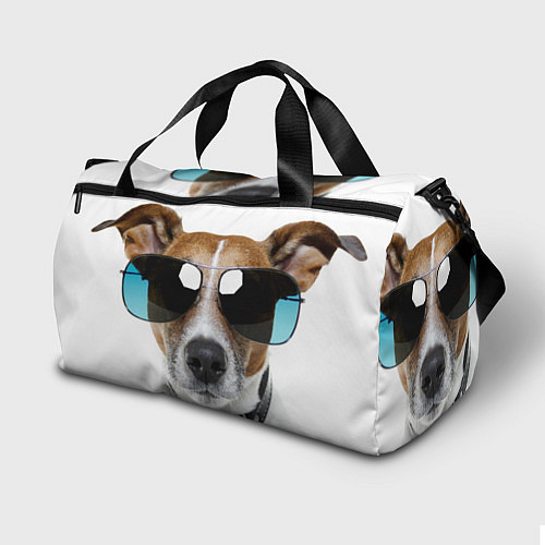 Спортивная сумка Джек Рассел в очках / 3D-принт – фото 2