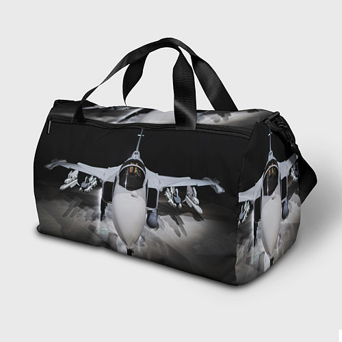 Спортивная сумка Истребитель / 3D-принт – фото 2