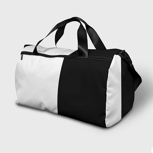 Спортивная сумка HU: Black & White / 3D-принт – фото 2