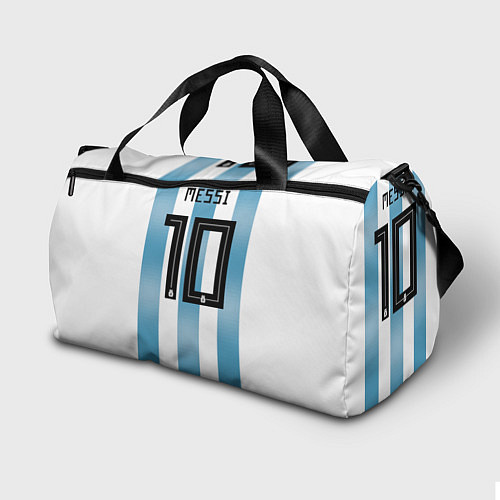 Спортивная сумка Сборная Аргентины: Месси ЧМ-2018 / 3D-принт – фото 2