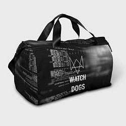 Сумки спортивные Watch Dogs: Hacker, цвет: 3D-принт