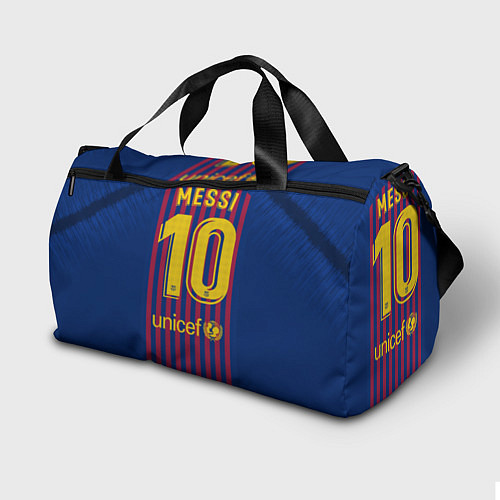 Спортивная сумка FC Barcelona: Messi Home 18/19 / 3D-принт – фото 2