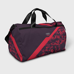 Спортивная сумка Audi: Red Pixel
