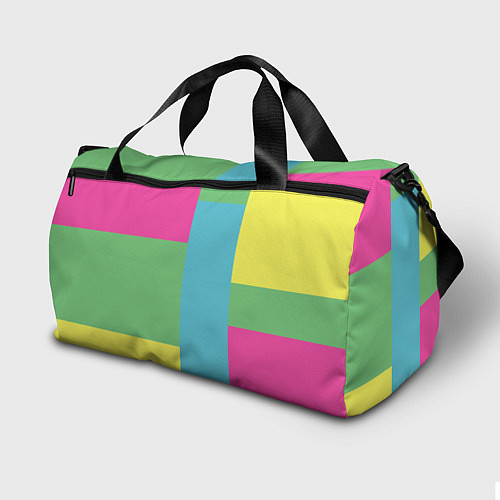 Спортивная сумка Поп-арт котик / 3D-принт – фото 2
