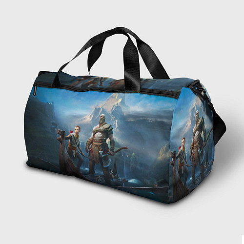 Спортивная сумка God of War / 3D-принт – фото 2