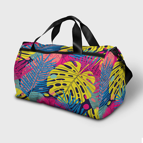 Спортивная сумка Тропическая мода / 3D-принт – фото 2