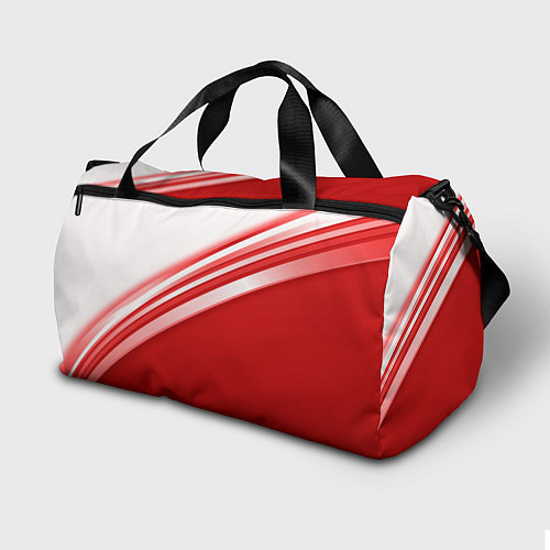 Спортивная сумка Россия: красная волна / 3D-принт – фото 2