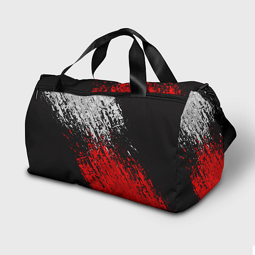 Спортивная сумка R6S: Red & White / 3D-принт – фото 2