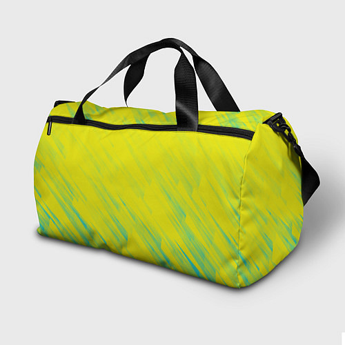 Спортивная сумка Cyberpunk 2077: Yellow / 3D-принт – фото 2