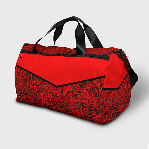 Спортивная сумка 21 Pilots: Red Pattern / 3D-принт – фото 2