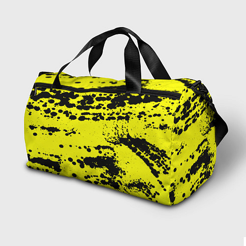 Спортивная сумка PUBG: Yellow Stained / 3D-принт – фото 2