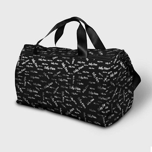 Спортивная сумка Sally Face: Black Pattern / 3D-принт – фото 2
