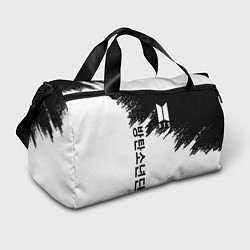 Спортивная сумка BTS: White & Black