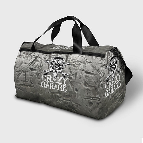 Спортивная сумка Crazy garage / 3D-принт – фото 2