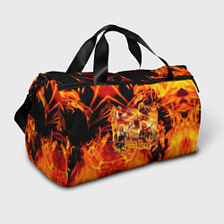 Сумки спортивные Judas Priest, цвет: 3D-принт