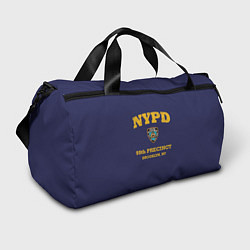 Сумки спортивные Бруклин 9-9 департамент NYPD, цвет: 3D-принт