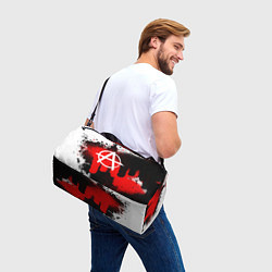 Сумки спортивные АНАРХИЯ, цвет: 3D-принт — фото 2