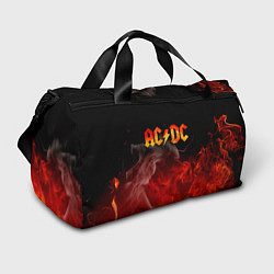 Сумки спортивные ACDC, цвет: 3D-принт