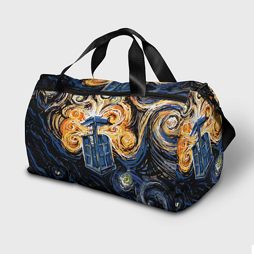 Спортивная сумка Van Gogh Tardis / 3D-принт – фото 2