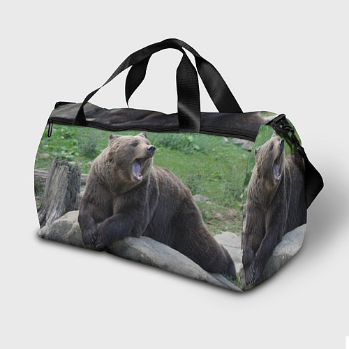 Спортивная сумка Медведь / 3D-принт – фото 2