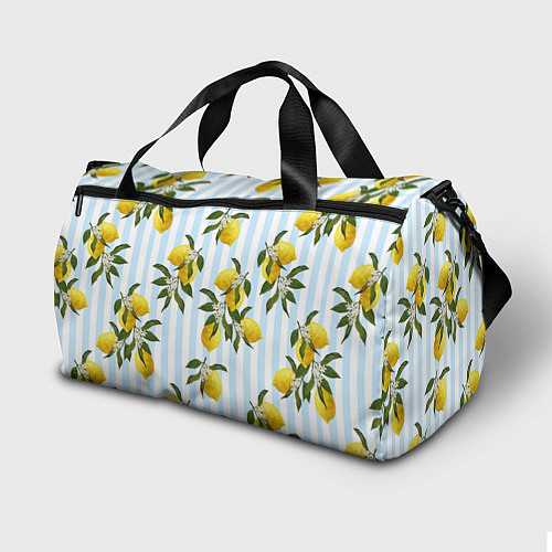 Спортивная сумка Лимоны / 3D-принт – фото 2