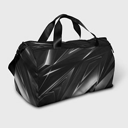 Спортивная сумка GEOMETRY STRIPES BLACK & WHITE