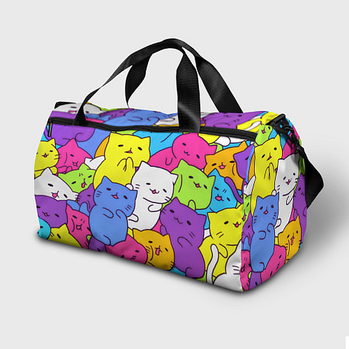 Спортивная сумка МИЛЫЕ КОТЯТКИ / 3D-принт – фото 2