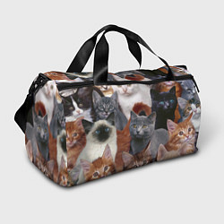 Сумки спортивные КОТЯТКИ, цвет: 3D-принт