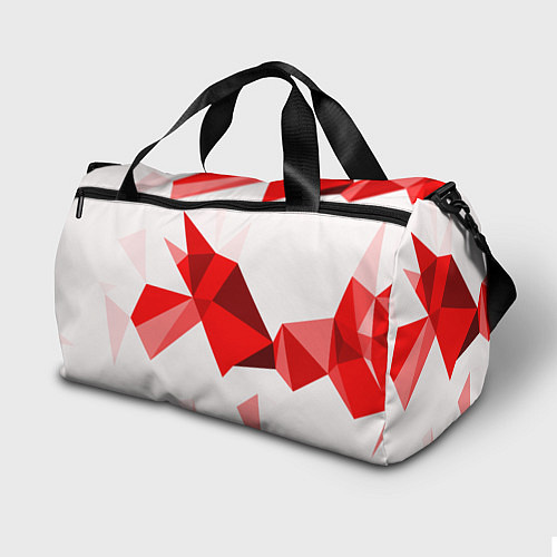 Спортивная сумка GEOMETRY RED / 3D-принт – фото 2