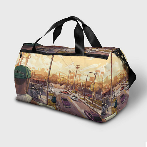 Спортивная сумка GTA San Andreas / 3D-принт – фото 2