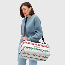 Сумки спортивные Таджикистан, цвет: 3D-принт — фото 2