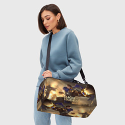 Сумки спортивные League of legends Гарен, цвет: 3D-принт — фото 2