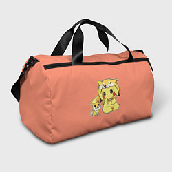 Сумки спортивные Pikachu Pika Pika, цвет: 3D-принт