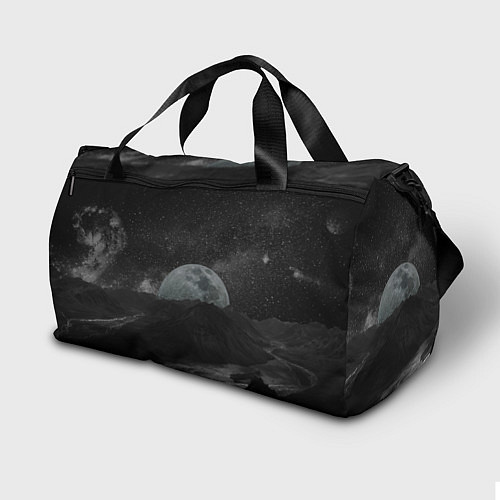 Спортивная сумка Луна / 3D-принт – фото 2