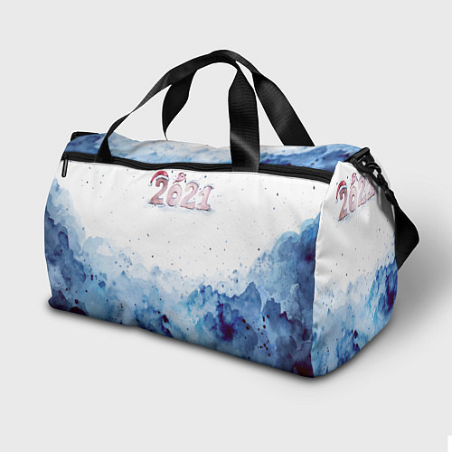 Спортивная сумка Леди Зима / 3D-принт – фото 2