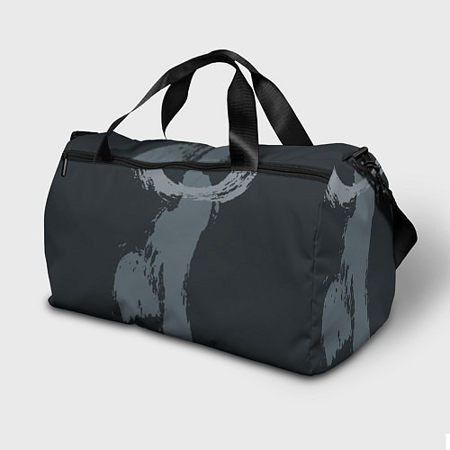 Спортивная сумка Ворон / 3D-принт – фото 2