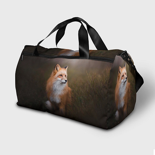 Спортивная сумка Лиса-охотница / 3D-принт – фото 2