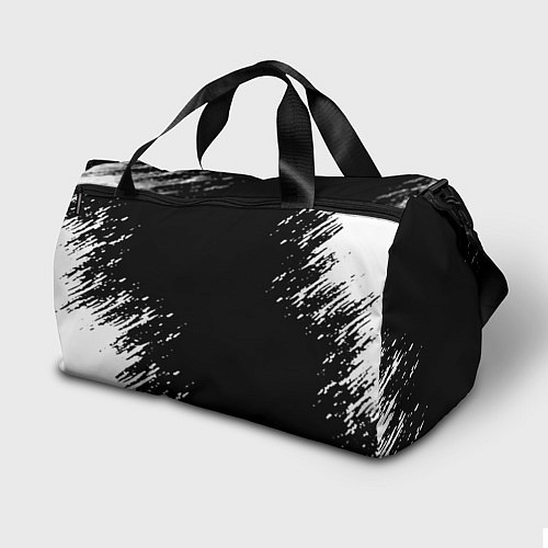 Спортивная сумка Черный клевер / 3D-принт – фото 2
