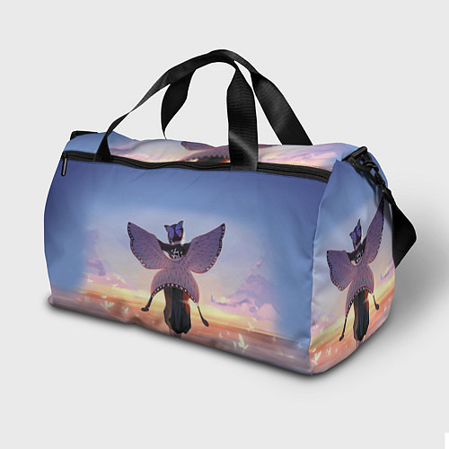 Спортивная сумка КЛИНОК РАССЕКАЮЩИЙ ДЕМОНОВ / 3D-принт – фото 2