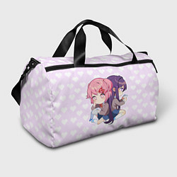 Сумки спортивные Chibi Natsuki and Yuri, цвет: 3D-принт